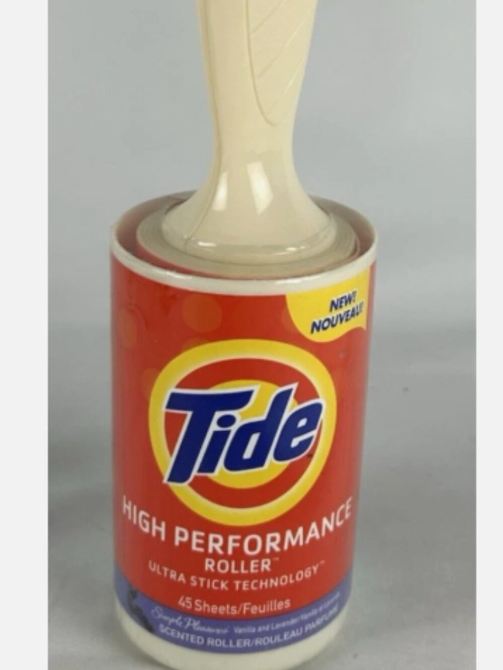 RARE NEW Tide Scented Roller High Performance Vanilla Lavender Lint Laundry